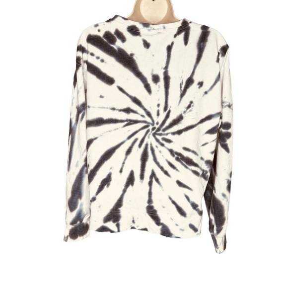 Activ 8 Tie Dye Hookup Sweatshirt Black & White Women’s Size M‎ - Picture 4 of 9